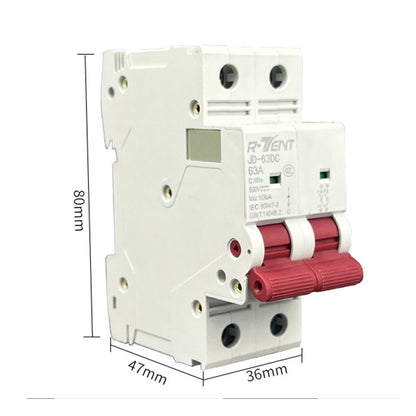 tengtai DC Circuit Breaker 2P 63A