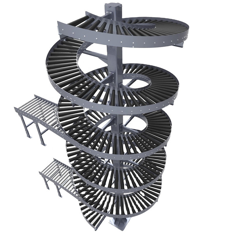muxiang Screw jacks (ask for prices)  Small Screw Roller Conveyor Line Automated Roller Conveyor