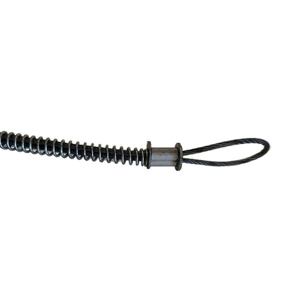 jinchao High-pressure oil pipe rigging wire rope (please ask customer service for price) Explosion-proof chain Hydraulic pipe protection spring safety rope