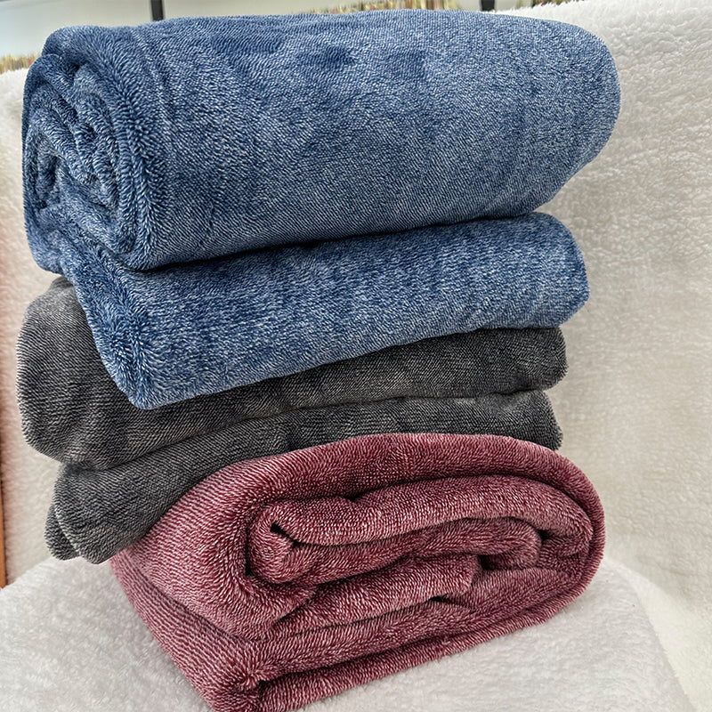 huade Cationic Flannel Blanket  Double blanket sofa blanket thickened and enlarged