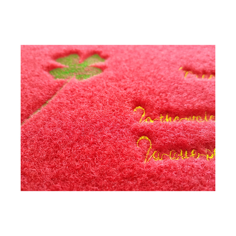 Xulong carpet industry   Coarse silk embroidered sheet  Household anti-skid floor mat, living room carpet