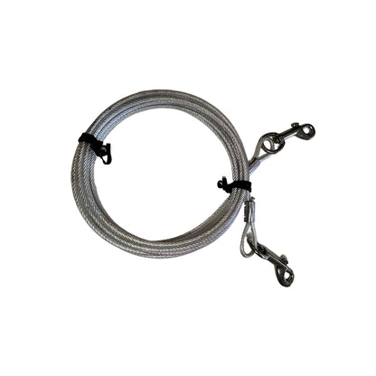jinchao Pet Leash (ask customer service for price) Explosion-proof chain Hydraulic pipe protection spring safety rope