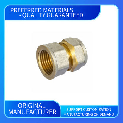 wuling PEX Female Elbow Tee 12 34 Brass Aluminum Plastic Fittings(ask customer service for price)