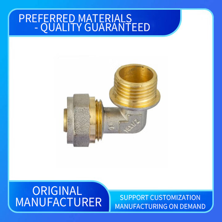 wuling PEX Female Elbow Tee 12 34 Brass Aluminum Plastic Fittings(ask customer service for price)