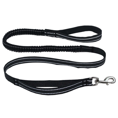 FUZHIWANG Dark green collar and Dark green lead rope Dog leash choker  Outdoor Dog Leash Multi-function Leash
