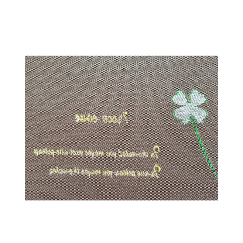 Xulong carpet industry   Coarse silk embroidered sheet  Household anti-skid floor mat, living room carpet