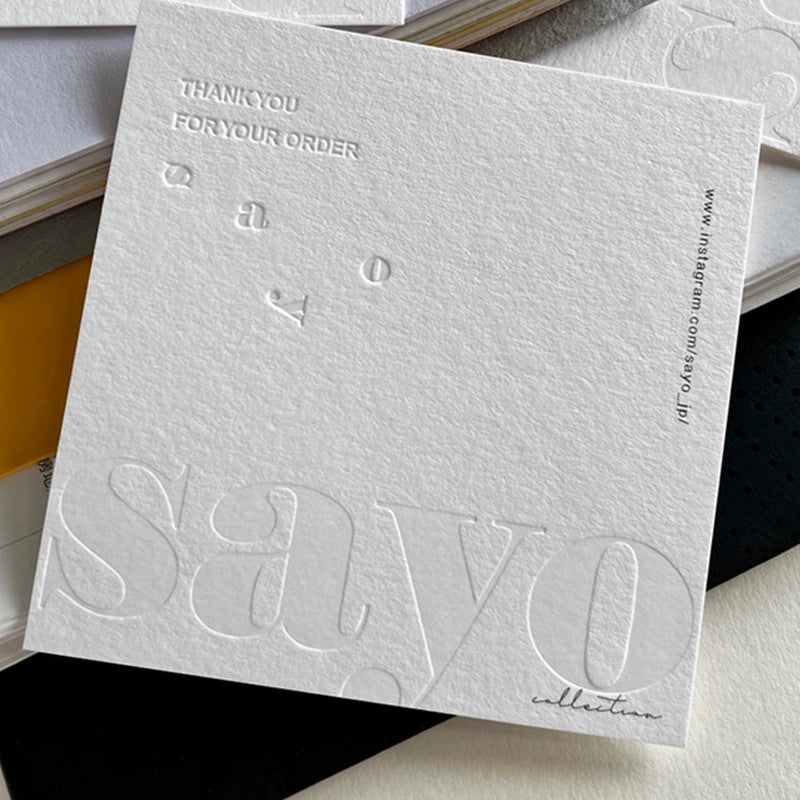 hengcheng Business cards (please ask customer service for price)Double-sided Pearlescent paper