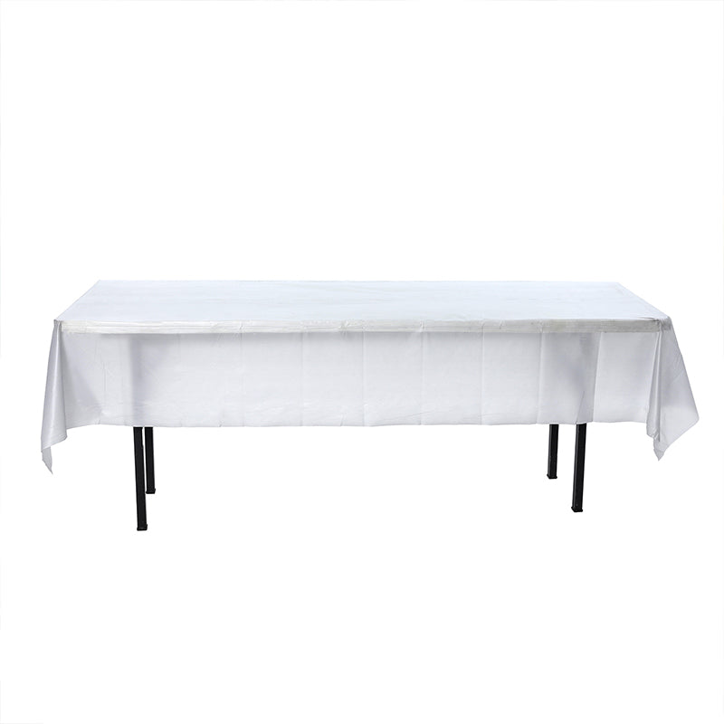 zhengao 6pcs disposable white tablecloths simple Dessert table decoration Light luxury and high sense