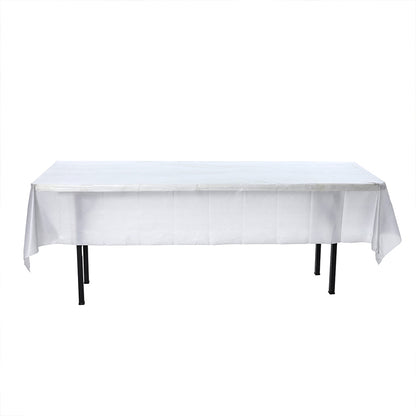 zhengao 6pcs disposable white tablecloths simple Dessert table decoration Light luxury and high sense