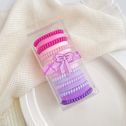 haiyan Gradient Towel Ring Phone Cord Set