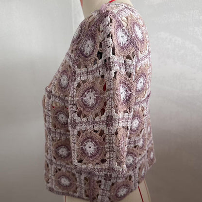 baichen BC001 Handmade Crochet Women's Clothing Stretchy and Comfortable to Wear