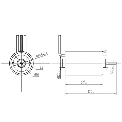 yitongou Outer rotor brushless motor (ask customer service for price)