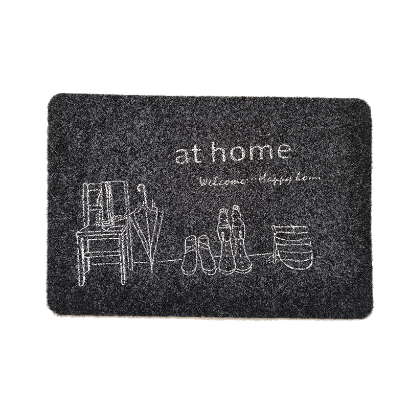 Xulong carpet industry   Coarse silk printed sheet Household anti-skid floor mat thickened carpet