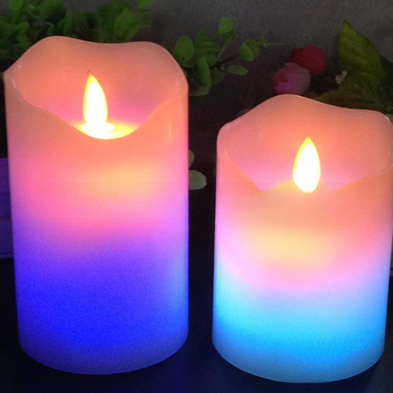 juhui led color changing swinging electronic candle swinging simulation flame (price please ask customer service)