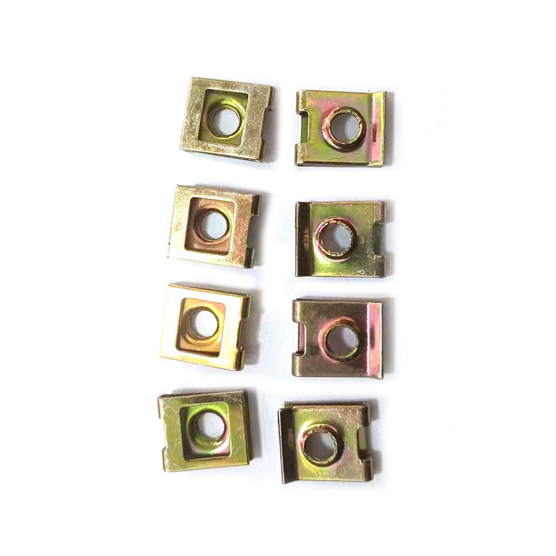 ZHENGKUN 65 Manganese Steel A3 Self-Tapping Clip Nut Cassette Self-Tapping Nut Shrapnel Nut/Insert Nut