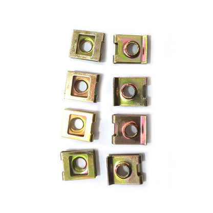 ZHENGKUN 65 Manganese Steel A3 Self-Tapping Clip Nut Cassette Self-Tapping Nut Shrapnel Nut/Insert Nut