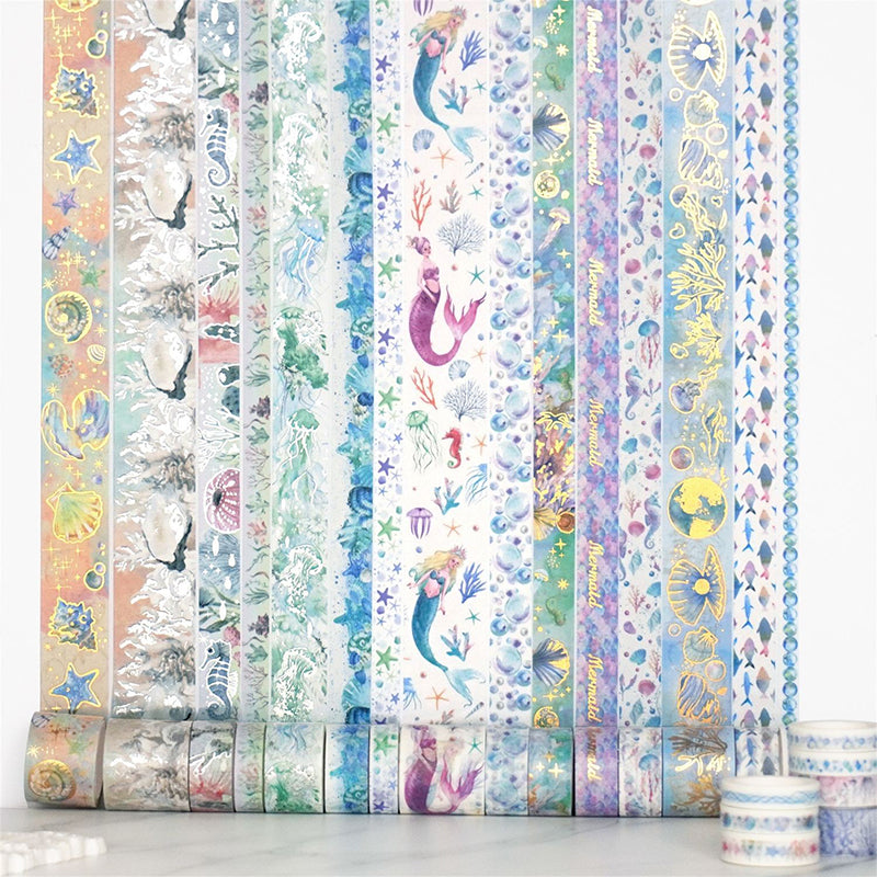 jinxiang Washi tape  in the ocean. fantasy color Decorative materials paper tape（Starting from 112）