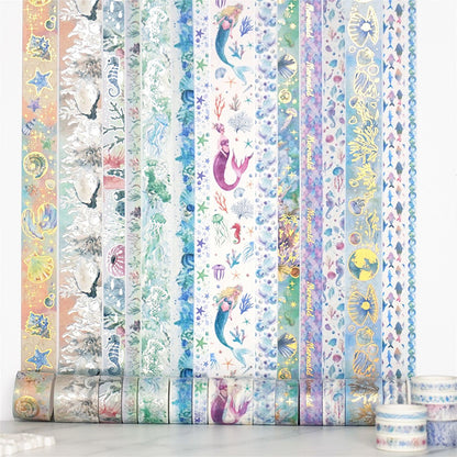 jinxiang Washi tape  in the ocean. fantasy color Decorative materials paper tape（Starting from 112）