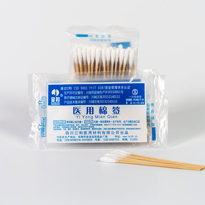 sanhe Medical Swabs Household cotton swab Medical disinfection