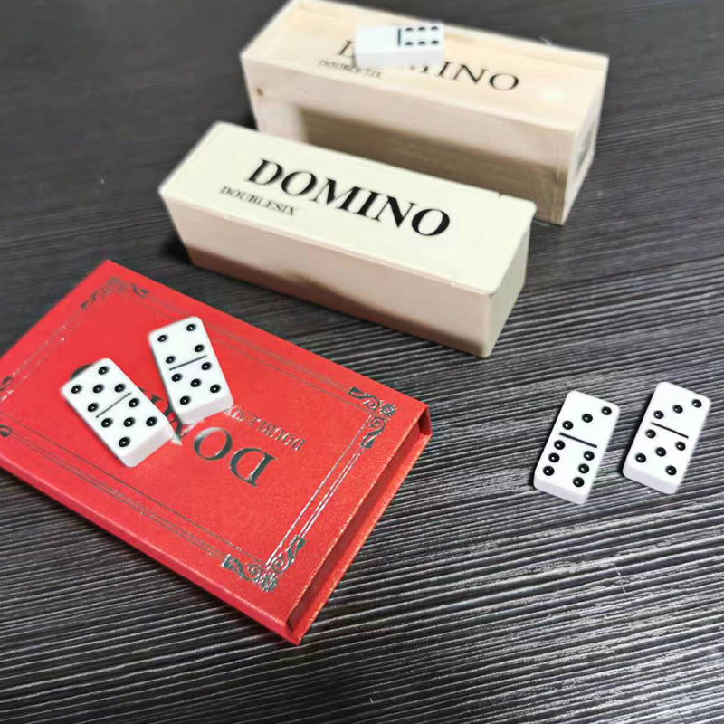 xieli Dominoes (wooden box) 4010  Puzzle arithmetic for children