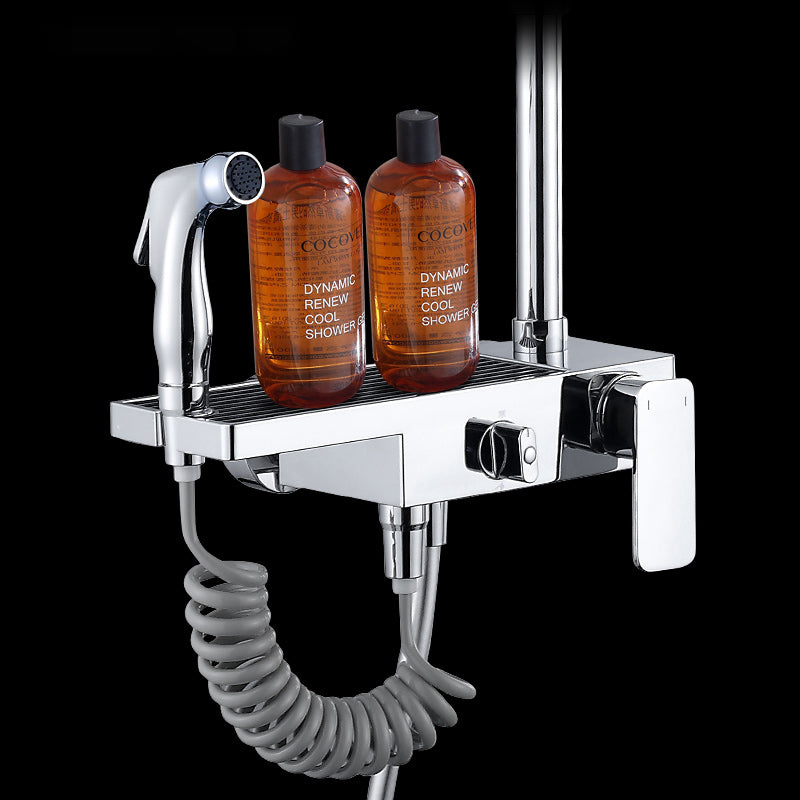 kaijie D24102A Shower Column Set Shower Water Saving Large Outlet Shower Column Set Shower (Please ask customer service for price)