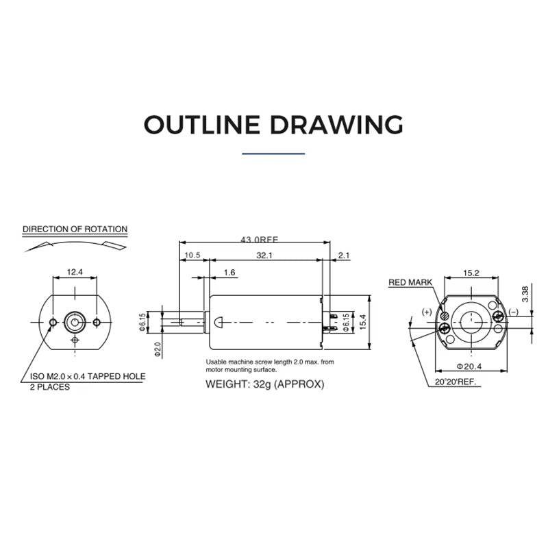 yitongou Miniature geared motors (ask customer service for prices)