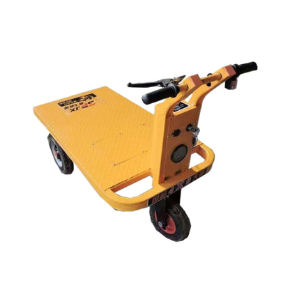 xinpeng Electric hand-pushed inclined bucket truck  Electric wheelbarrow construction site ash hopper truck