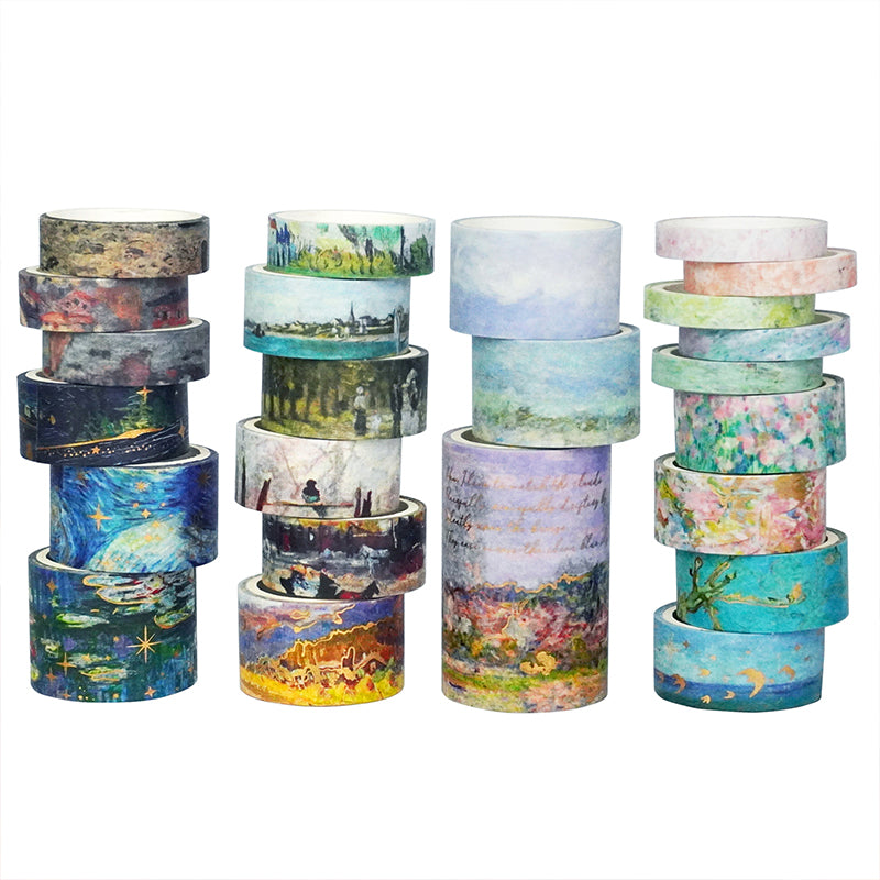 jinxiang The World of Oil Painting fantasy color Decorative materials washi tape（Starting from 112）