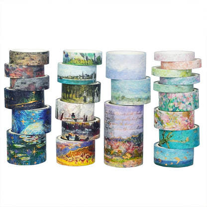 jinxiang The World of Oil Painting fantasy color Decorative materials washi tape（Starting from 112）