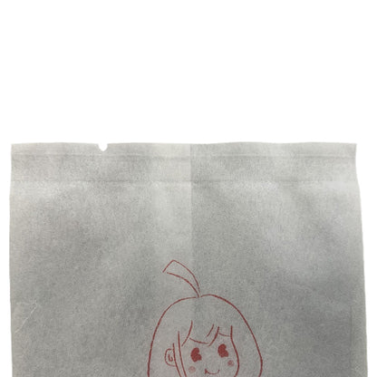 aodeqisu Cotton paper flat pocket (please ask customer service for price) Translucent cotton paper orange bag