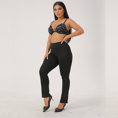 puyang Flared pants (ask customer service for price)  Wear yoga leggings Yoga high-waisted pants fitness sports casual pants