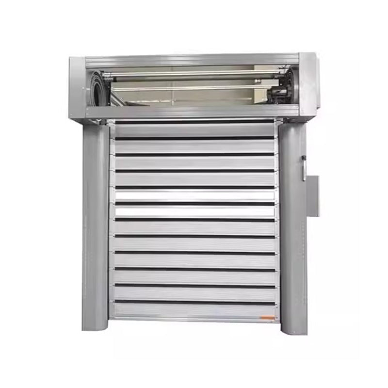 dongqiang Fireproof rolling door (please ask customer service for the price of customized products) Steel Rolling Gate Rapid roll-up door dual-track (system)