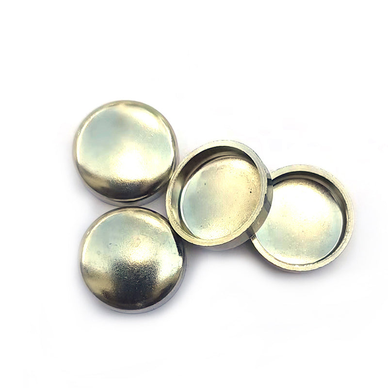 ZHENGKUN Stainless steel bowl-shaped plug piece engine cylinder head water plug bowl-shaped plug piece Water plug piece