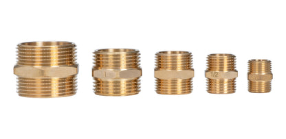 wuling Various sizes of brass isometric reducers with double male wire fittings(ask customer service for price)