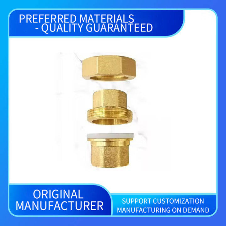 wuling DN10-DN25 brass street water pipe fittings inner and outer wire(ask customer service for price)