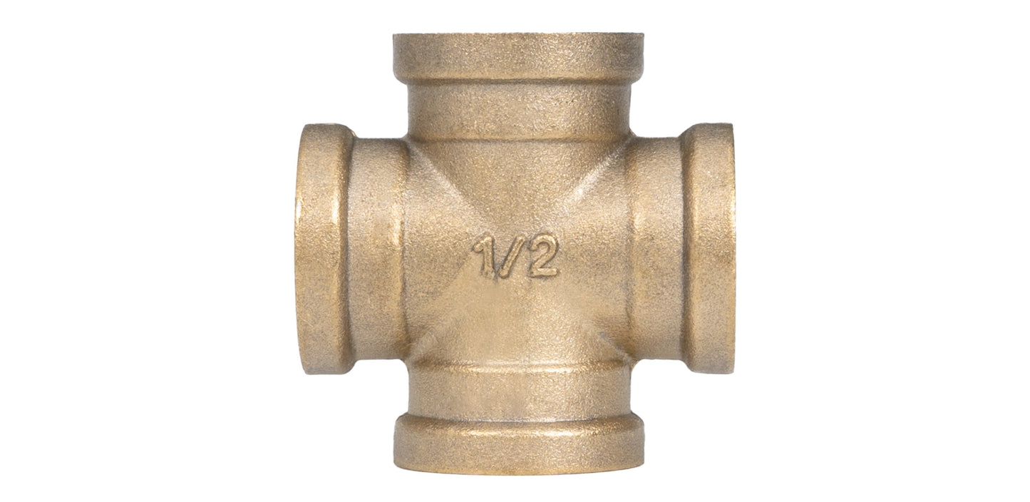wuling Brass fittings equal diameter cross internal and external threads(ask customer service for price)