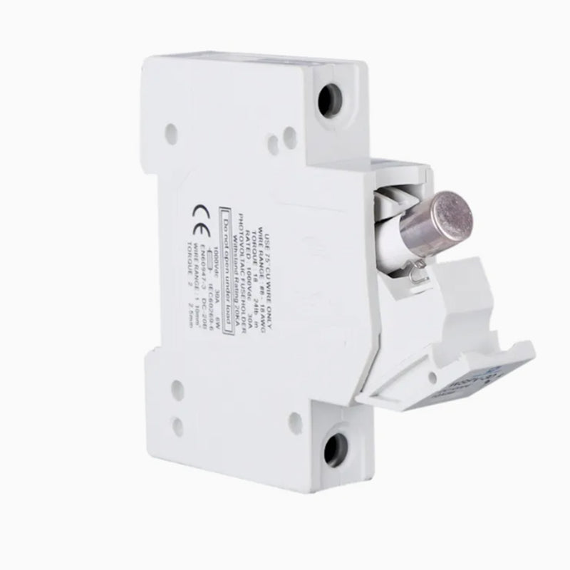 tengtai DIN Rail DC Fuse（Price Inquiry） High Withstand Voltage and High Current  High Surge Resistance