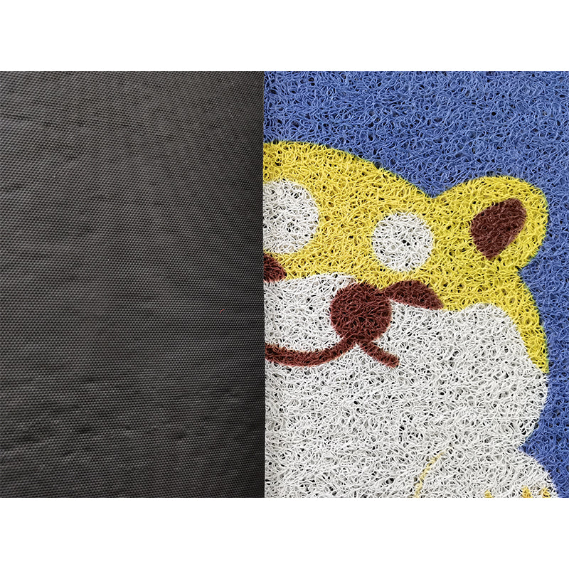 Xulong carpet industry    Colorful printing sheet   Silk ring doormat can be customized for entrance carpets, household anti-skid floor mats
