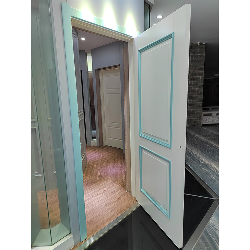 zhenyuan Wooden interior doors (ask customer service for prices)  Light luxury minimalist home ecological door