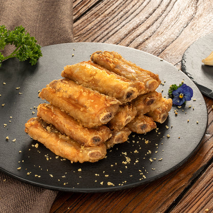 ruyisanbao Garlic Ribs Imported pork ribs with a rich garlic flavour.