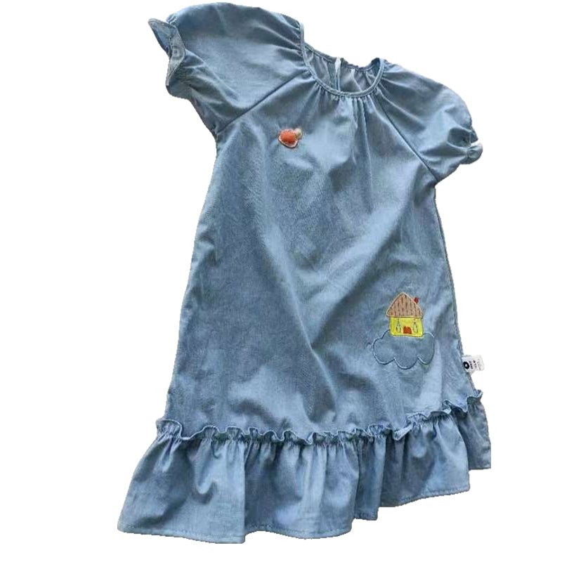 kanghua Girl's single layer dress