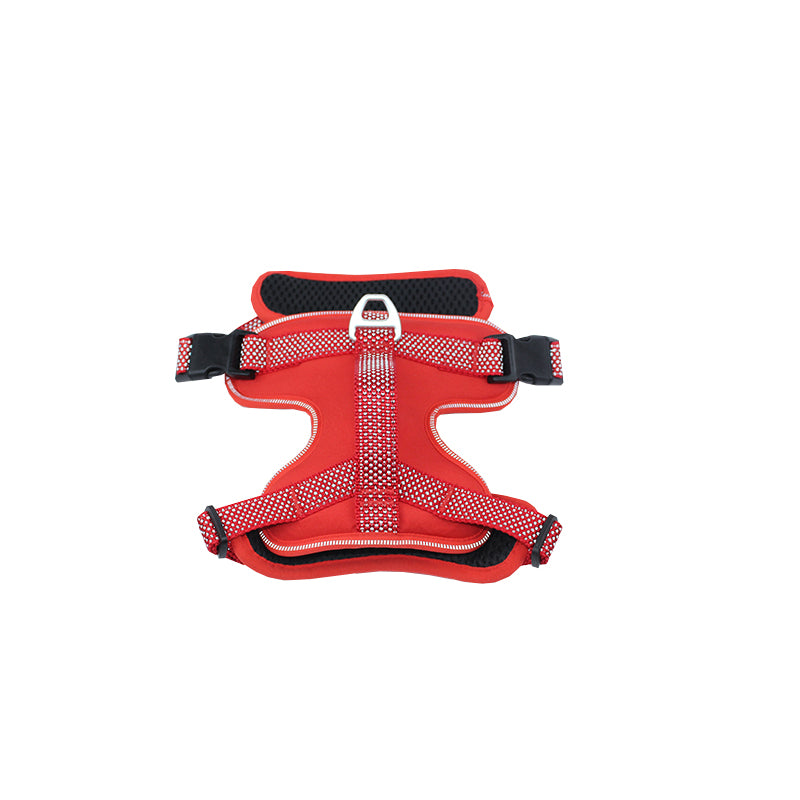 FUZHIWANG (Full star) air chest back Dog leash Haulage rope Vest chest back  no headgear
