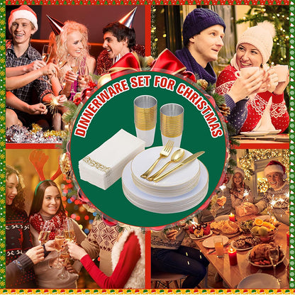zhengao 25-person monthly CD-ROM with white background and single gold border simple Dessert table decoration Light luxury and high sense