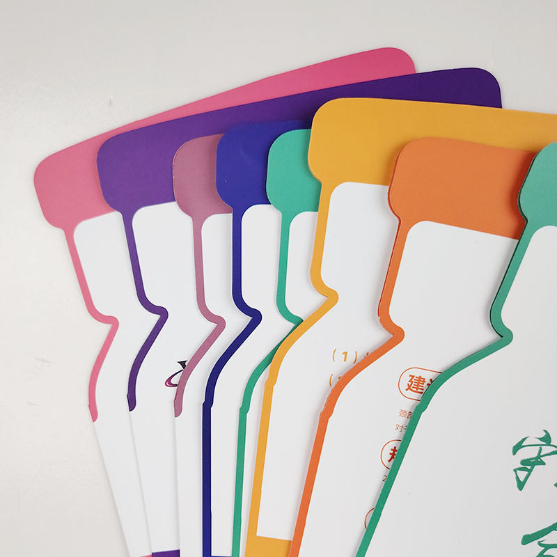 hengcheng Shaped leaflet (please ask customer service for price)Handle advertising card Cartoon Art Leaflet