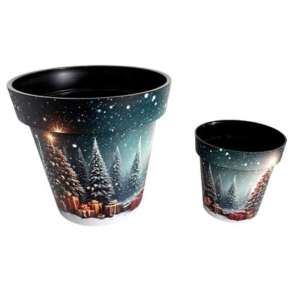 lvxing Flower color set of pots creative flower color garden style flower color set of pots (price please ask customer service)