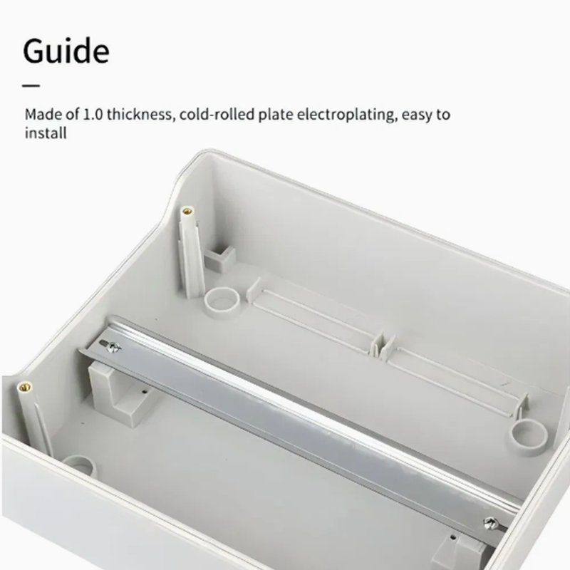 TENGTAI Plastic distribution box, outdoor HA series plastic power MCB circuit breaker, waterproof distribution junction box