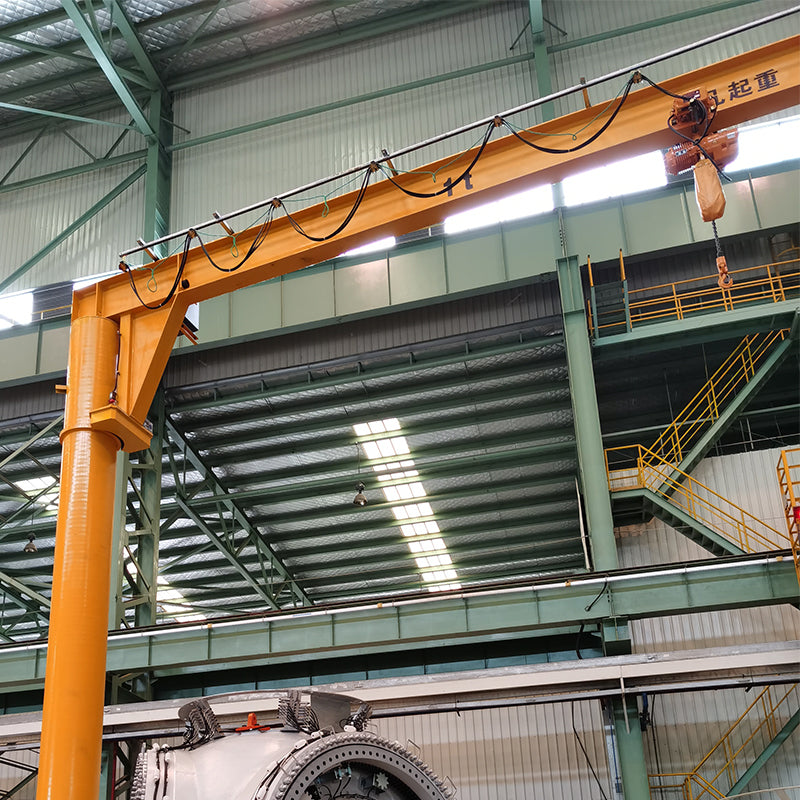 shenfan Column jib cranes (ask customer service for prices)  Port container crane operation