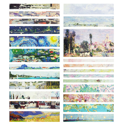 jinxiang The World of Oil Painting fantasy color Decorative materials washi tape（Starting from 112）