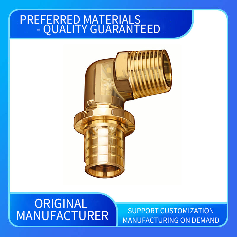 wuling Customized PEX Pipeline Hydraulic Compression Gauge Brass Y Filter Ball Valve Fittings Purification Gas Water NPT Heads (ask customer service for price)
