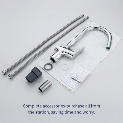 kaijie D25093C Sink Faucet Water Saving Splashproof Sink Faucet Easy to Clean Finish (Ask Customer Service for price)